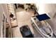 Overhead view of garage with car and boat, plus stairs to a loft at 3100 Fickling Hill Rd # 8, Johns Island, SC 29455