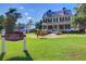 Elegant farmhouse-style social center with manicured landscaping at 496 Oak View Way, Summerville, SC 29483