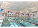 Inviting swimming pool with multiple lap lanes at 763 Blue Iris Way, Summerville, SC 29486