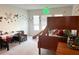 bedroom with bunk beds, slide, and dinosaur theme decor at 1011 Mossy Rock Dr, Summerville, SC 29485