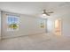 Spacious bedroom with carpet flooring and ceiling fan at 113 Corvus St, Summerville, SC 29483