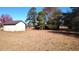 Large backyard with shed and mature trees at 153 Davis Ter, Saint George, SC 29477