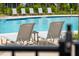 Relaxing lounge chairs near the community pool at 1726 Cultivation Ln # 534, Mount Pleasant, SC 29466