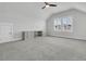 Versatile bonus room with neutral carpeting and ample natural light at 1820 Agate Bay Dr, Mount Pleasant, SC 29466