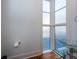 Modern bathroom with glass sink and frosted window at 195 Saint Philip St, Charleston, SC 29403