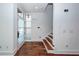 Bright entryway with hardwood floors and staircase at 195 Saint Philip St, Charleston, SC 29403