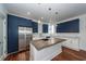 Modern kitchen with stainless steel appliances and ample storage at 195 Saint Philip St, Charleston, SC 29403