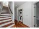 Convenient laundry room with stackable washer and dryer at 195 Saint Philip St, Charleston, SC 29403