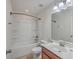 Clean bathroom with a tub, shower, and vanity at 322 Beautyberry Rd, Summerville, SC 29486