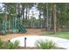 Modern playground with slides, climbing structures, and safety surfacing at 4135 Collins Dr, Charleston, SC 29414