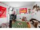 Thematic bedroom with a gaming setup and rug at 671 Silver Spruce St, Summerville, SC 29486