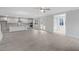 Open concept living area with hardwood floors and access to back porch at 758 Maynard Ln, Summerville, SC 29486
