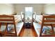 Bedroom with two sets of bunk beds, ideal for families at 108 Palmetto Blvd, Edisto Beach, SC 29438