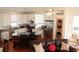 Spacious kitchen featuring granite countertops and island at 108 Palmetto Blvd, Edisto Beach, SC 29438