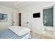Spacious bedroom with ensuite bathroom and built-in closet at 2220 Ion Ave, Sullivans Island, SC 29482