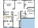 Upper floor plan with owner's retreat, two bedrooms, and a shared bathroom at 316 Trailmore Ln, Summerville, SC 29486