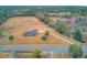 House on large lot with long driveway; country setting at 388 E Main St, Harleyville, SC 29448