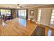 Spacious living area with hardwood floors at 388 E Main St, Harleyville, SC 29448