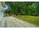 Deck overlooking fenced-in backyard at 738 Olney Rd, Charleston, SC 29414