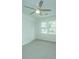 Bedroom with double windows, ceiling fan, and closet at 738 Olney Rd, Charleston, SC 29414