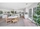 Open concept dining area flows into kitchen and living room, great for entertaining at 738 Olney Rd, Charleston, SC 29414