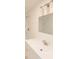 Modern bathroom with white vanity, marble shower, and updated fixtures at 106 Reardon Ave, Walterboro, SC 29488