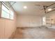 Attached garage with shelving and overhead storage at 106 Reardon Ave, Walterboro, SC 29488