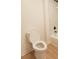 New toilet with a modern design in a clean bathroom at 106 Reardon Ave, Walterboro, SC 29488