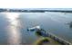 Private boat dock and slip for small boat at 122 Cainhoy Landing Rd, Charleston, SC 29492