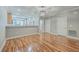 Dining room with hardwood floors and kitchen access at 8377 Spring Farm Gate, North Charleston, SC 29418