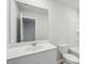 Clean bathroom with white vanity, toilet and bathtub at 108 Threaded Fern St, Summerville, SC 29485