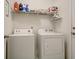 Functional laundry room with washer and dryer at 119 Osage Way, Summerville, SC 29483