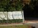 Sign announcing the new Old Towne Creek County Park at 1278 S Lenevar Dr, Charleston, SC 29407