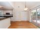 Breakfast room with hardwood floors and access to the deck at 1441 Waterside Ct, Mount Pleasant, SC 29464
