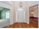 Bright entryway with hardwood floors, leading to other rooms at 1441 Waterside Ct, Mount Pleasant, SC 29464