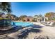 Community pool with lounge chairs, gazebo, and pool house at 1441 Waterside Ct, Mount Pleasant, SC 29464