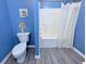 Bathroom with toilet, tub, and shower at 148 Pine Shadow Dr, Goose Creek, SC 29445