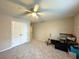 Spacious bedroom with double closets and ceiling fan at 148 Pine Shadow Dr, Goose Creek, SC 29445
