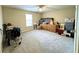 Empty bedroom with new carpet and ceiling fan at 148 Pine Shadow Dr, Goose Creek, SC 29445