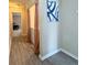 Hallway with laundry area and access to other rooms at 148 Pine Shadow Dr, Goose Creek, SC 29445