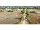 Aerial view of neighborhood with nature trails at 2422 Pristine View Rd, Charleston, SC 29414