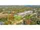 Wide aerial view of home and neighborhood near waterway at 46 Chadwick Dr, Charleston, SC 29407