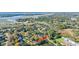 Aerial view showcasing home's location near water and local amenities at 46 Chadwick Dr, Charleston, SC 29407