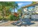 Two-car garage and landscaped yard at 46 Chadwick Dr, Charleston, SC 29407