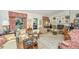 Living room with fireplace, hardwood floors, and comfortable seating at 46 Chadwick Dr, Charleston, SC 29407