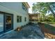Large patio with access to screened porch at 46 Chadwick Dr, Charleston, SC 29407
