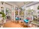 Relaxing screened porch with wicker chairs and a view of the backyard at 1713 Doldridge St, Charleston, SC 29492