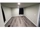 Bedroom with gray walls and wood-look floors at 200 Easy St, Goose Creek, SC 29445