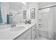 Bathroom boasts double sinks and a bathtub at 466 Trotters Ln, Moncks Corner, SC 29461