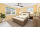 Bright bedroom with a double bed and light wood furniture at 648 Schooner Rd, Charleston, SC 29412